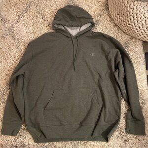 Champion Dark Green Athletic Hoodie